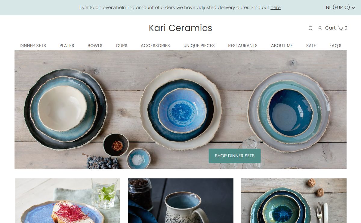 Handmade Ceramics | Handmade Pottery | For a Fine Dining Experience – Kari Ceramics