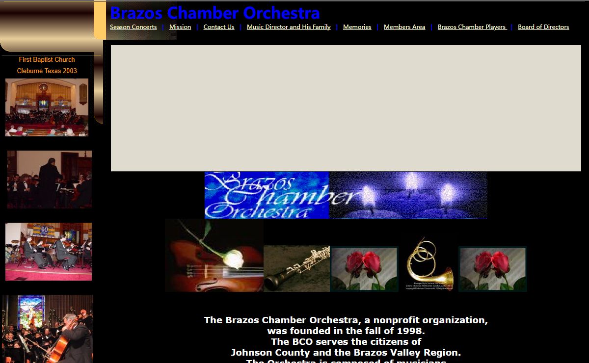 brazos chamber orchestra document home page