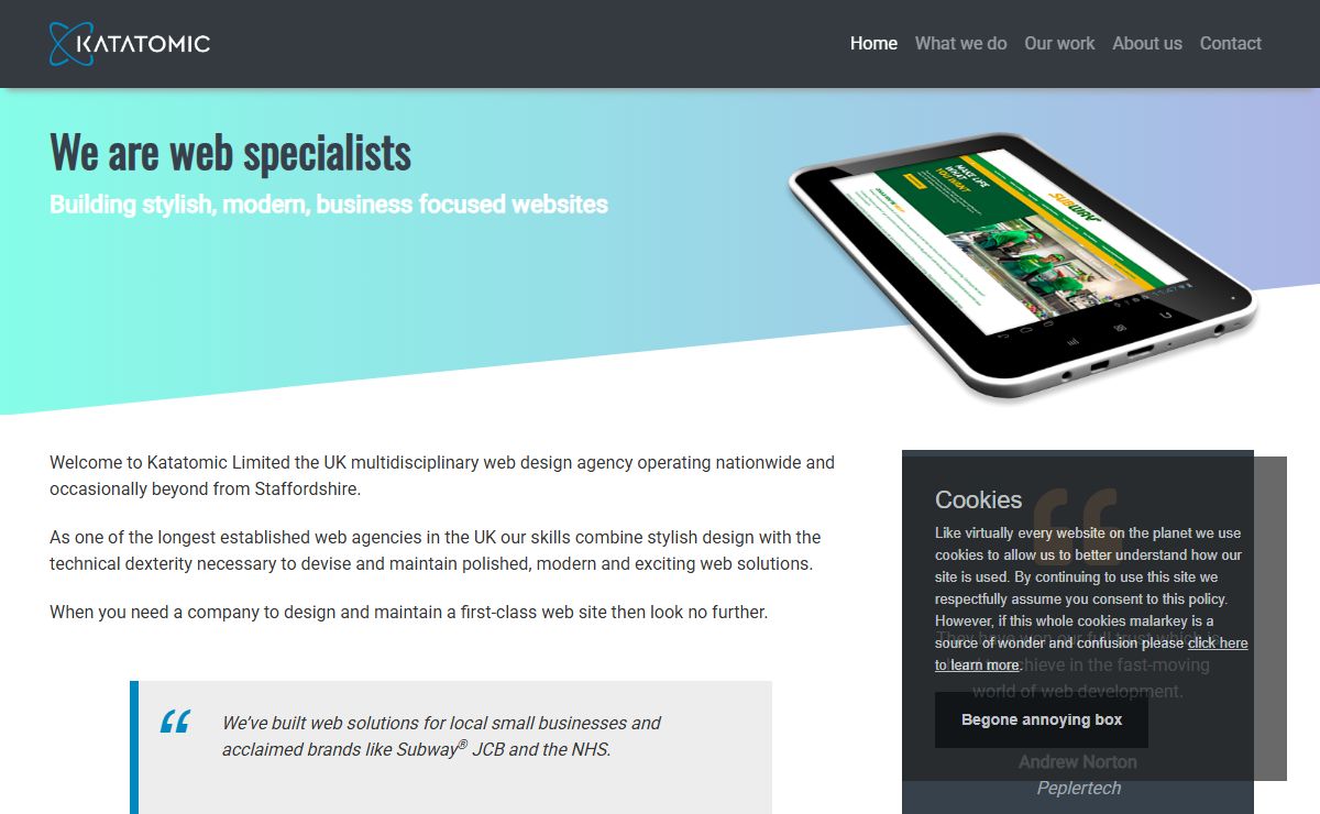 Katatomic Web Design