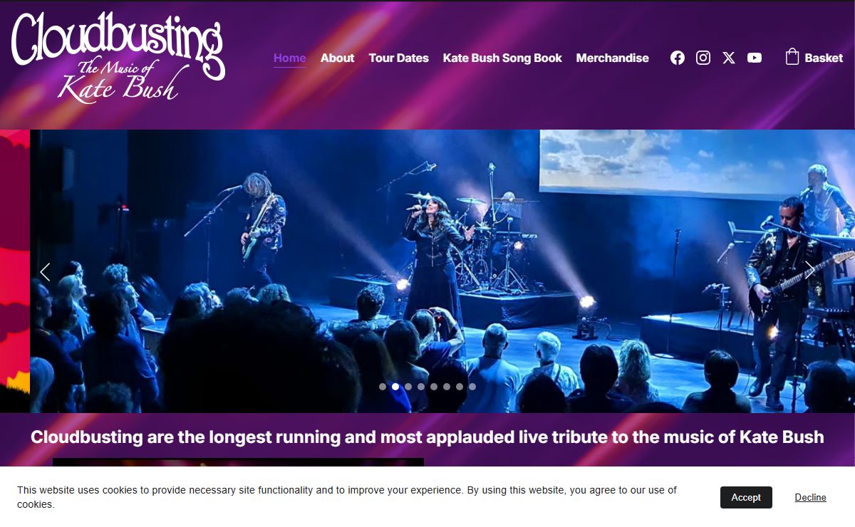 Cloudbusting - The Music of Kate Bush | Cloudbusting - The Music of Kate Bush