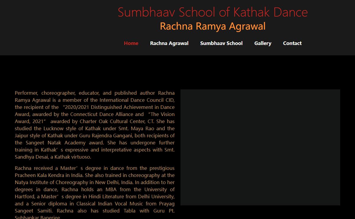 Sumbhaav School of Kathak Dance