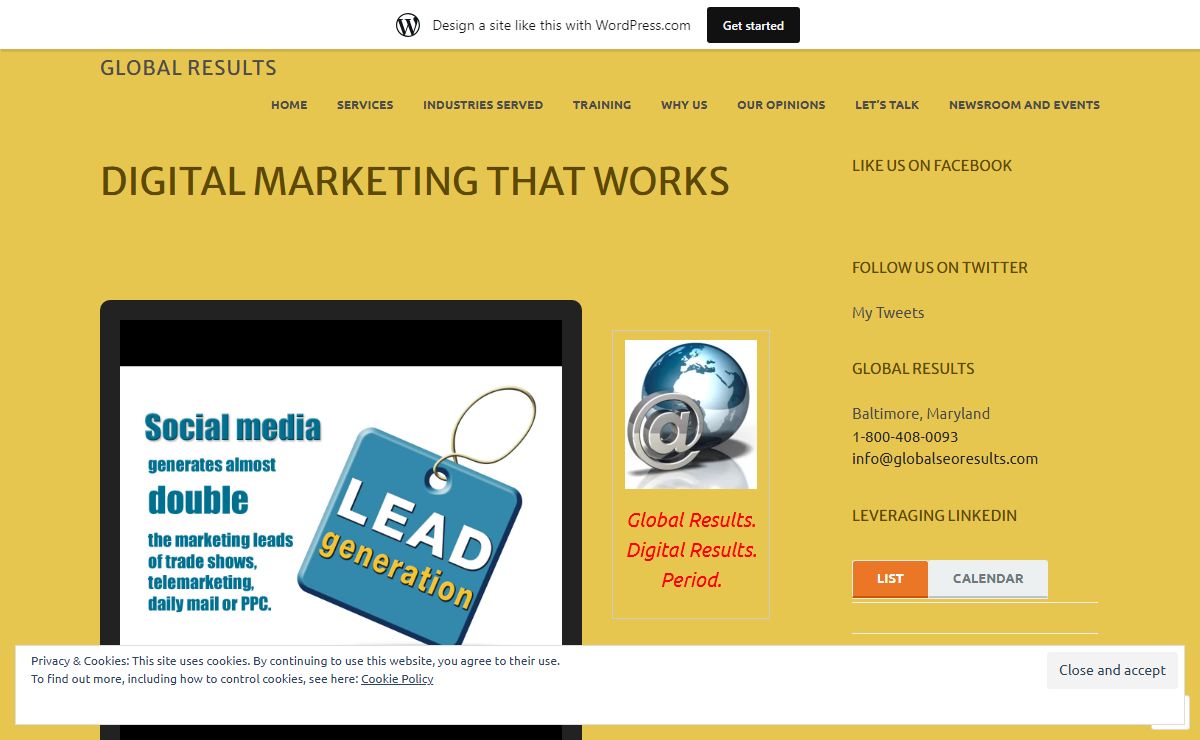 Global Results | Delivering More Results From Your Digital Marketing