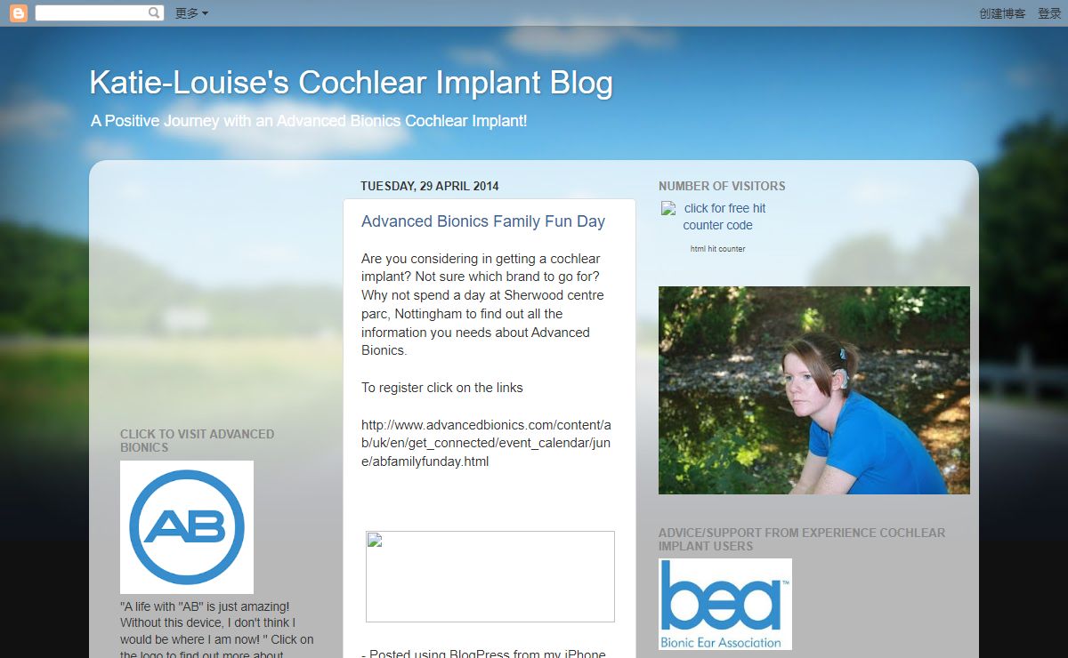 Katie-Louise's Cochlear Implant Blog