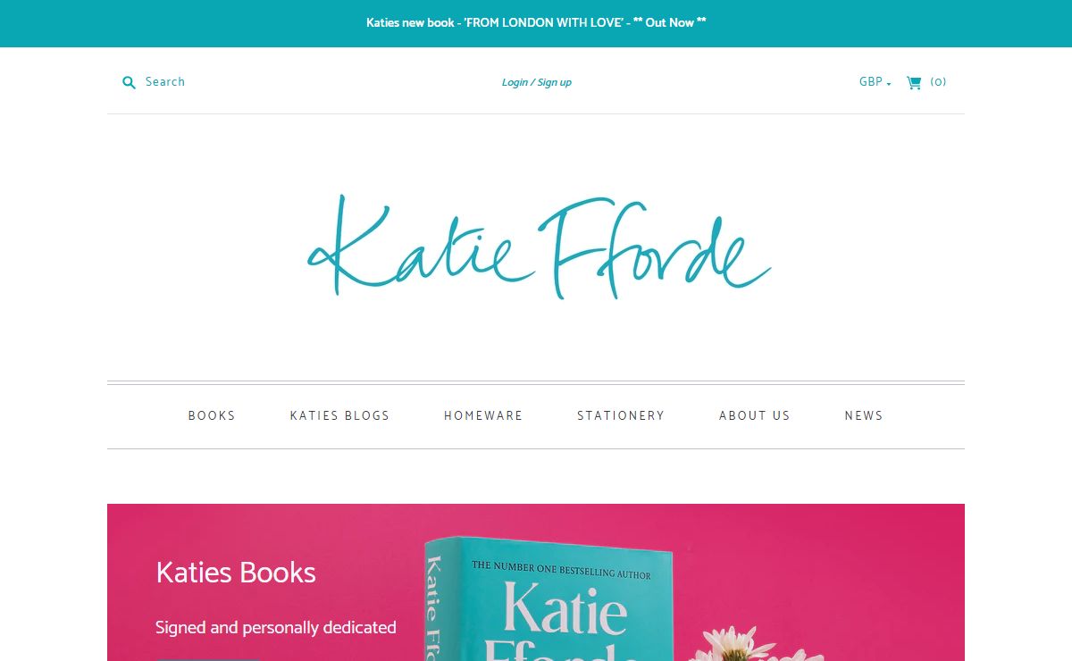 Katie Fforde: Official UK Homepage
