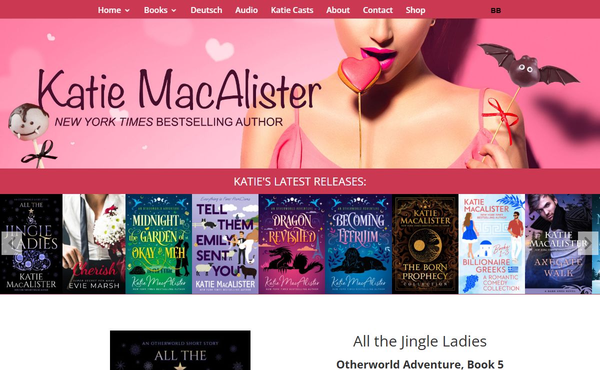 Welcome to KatieMacAlister.com!