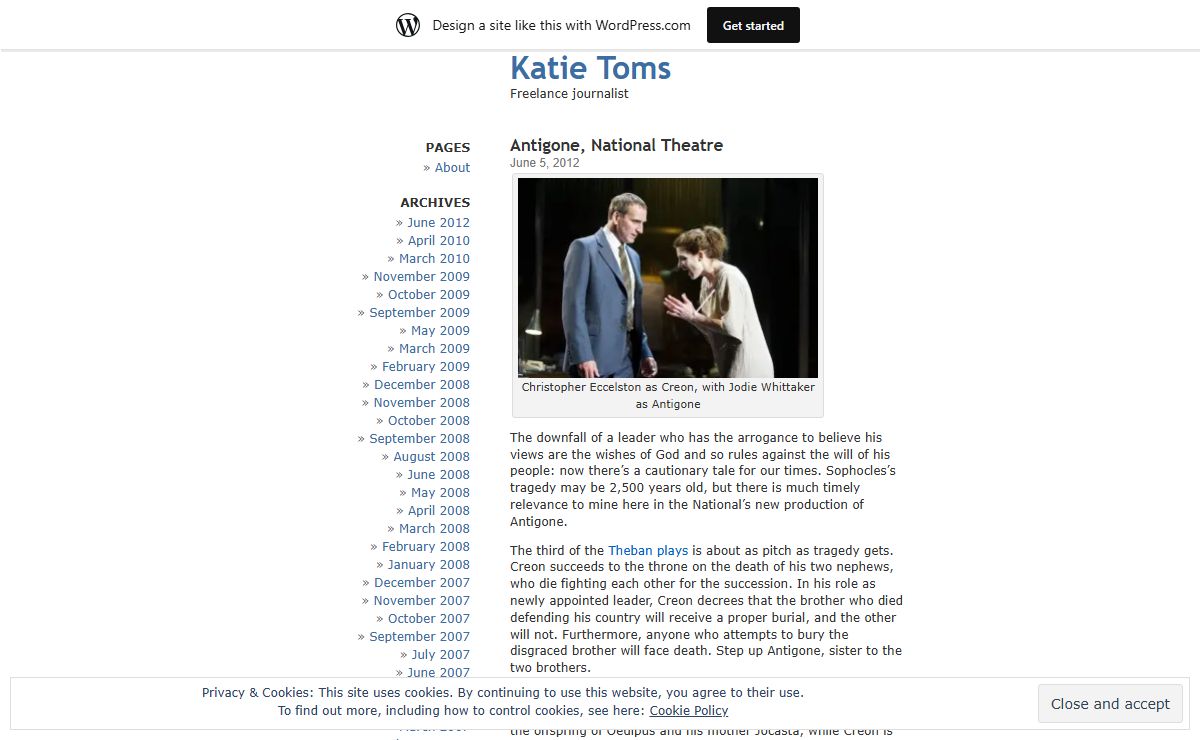 Katie Toms | Freelance journalist
