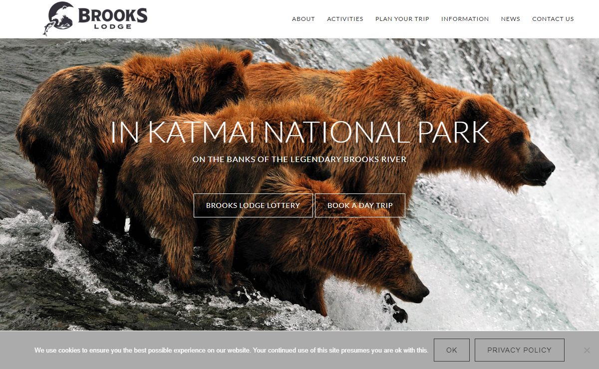 Brooks Lodge in Katmai National Park