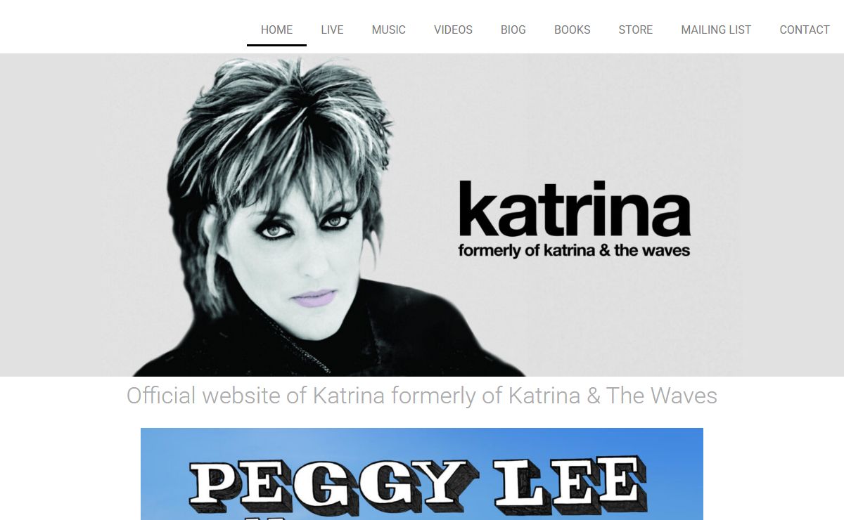 Katrina formerly of Katrina and The Waves