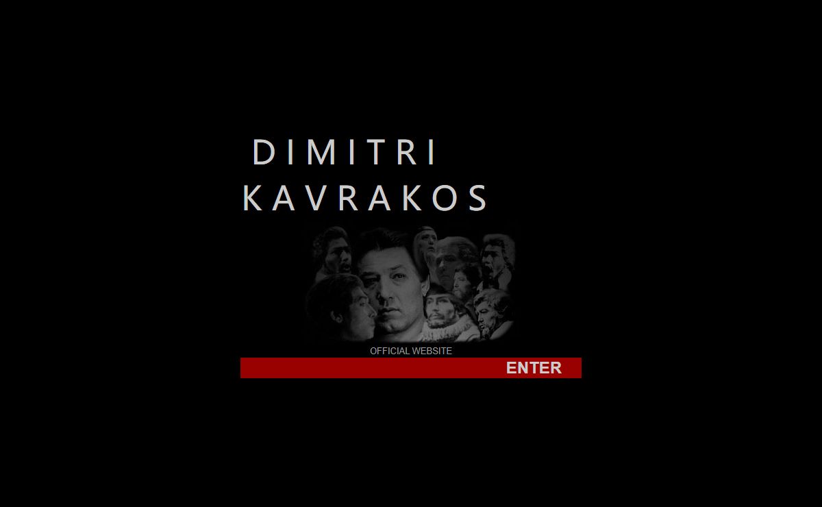 Dimitri Kavrakos - bass - Official Website