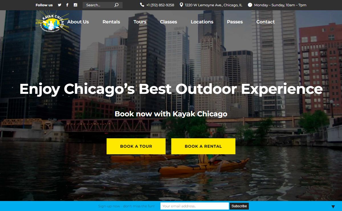 Kayak Chicago - Rentals & tours on the Chicago River and Lake Michigan