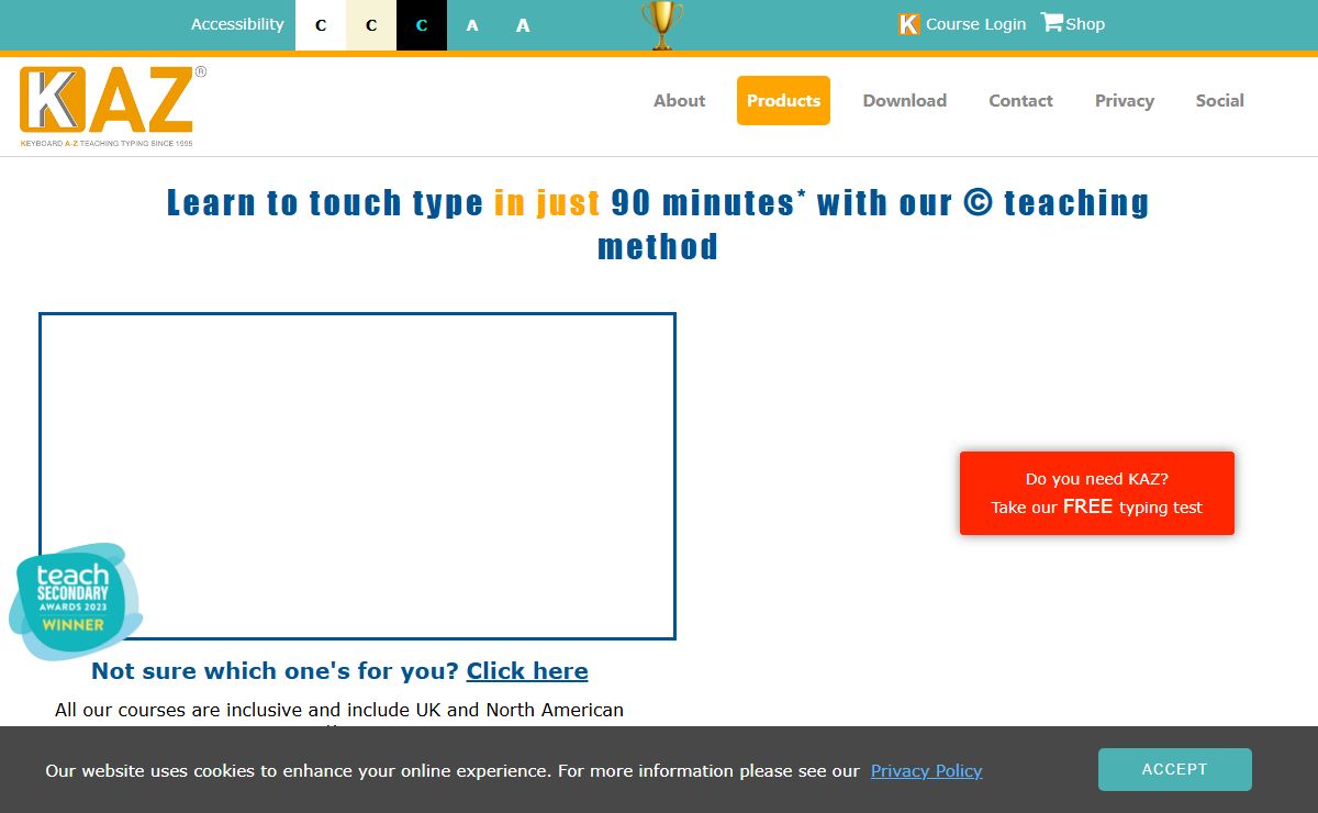 Touch Typing Software, Learn Touch Typing & Free Online Typing Practice