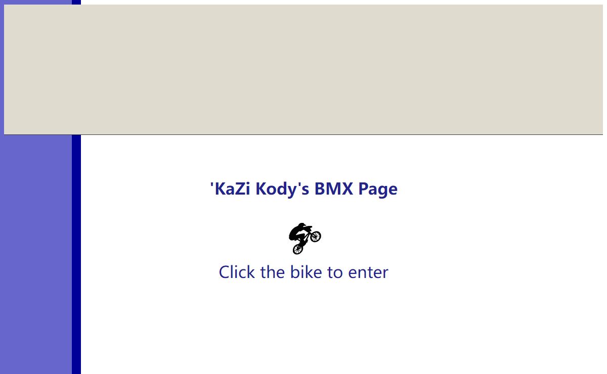 'KaZi Kody's BMX Page