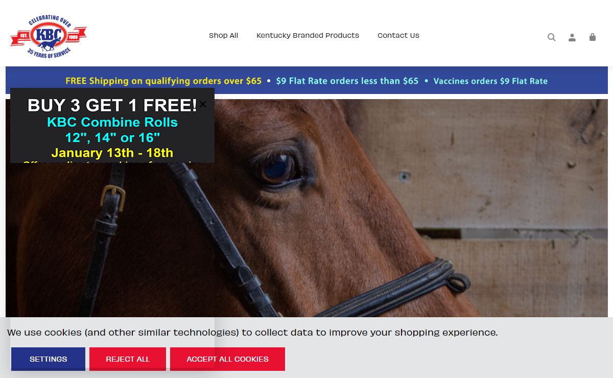 KBC Horse Supplies - The Single Source For All Your Horse Needs