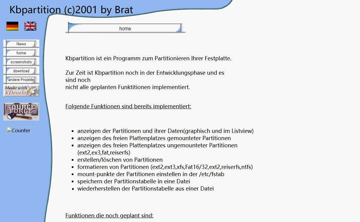 Kbpartition