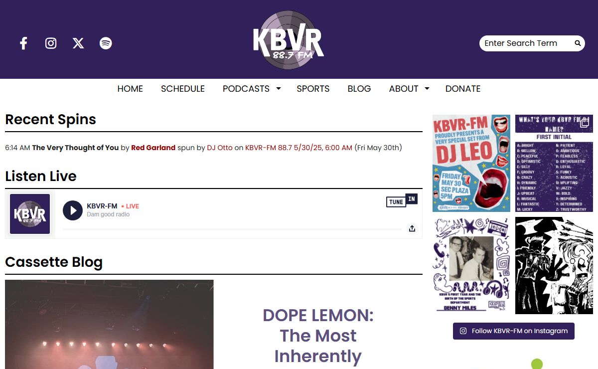 KBVR-FM – The Student News Site of Oregon State University