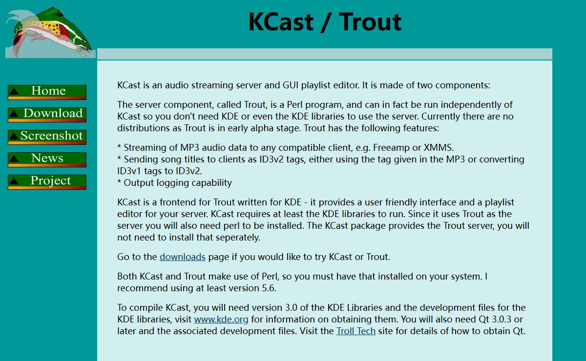 Kcast/Trout