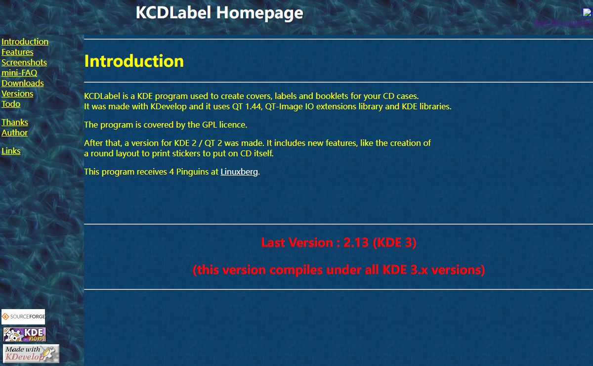 KCDLabel - CD Cover creator for KDE