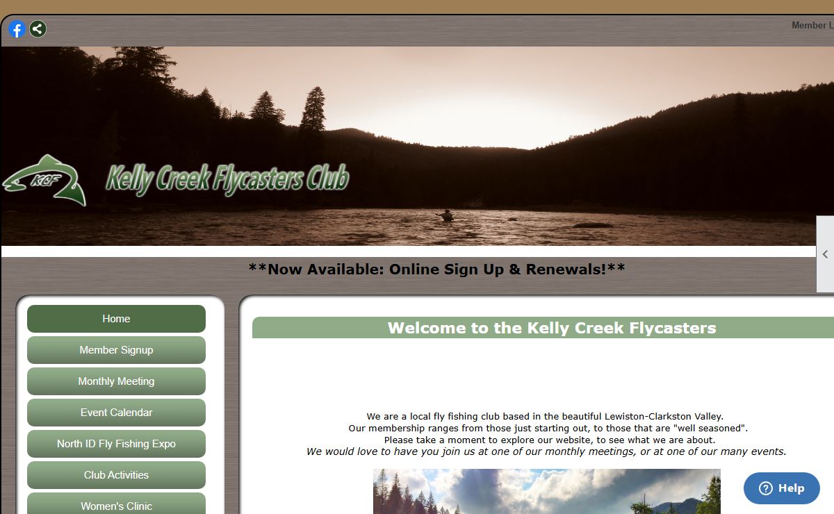 Home - Kelly Creek Flycasters, Inc.