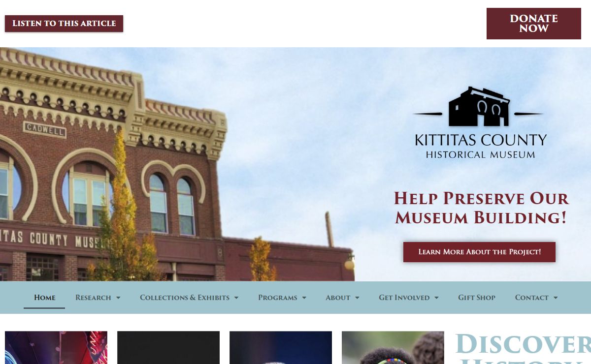 Kittitas County Historical Museum