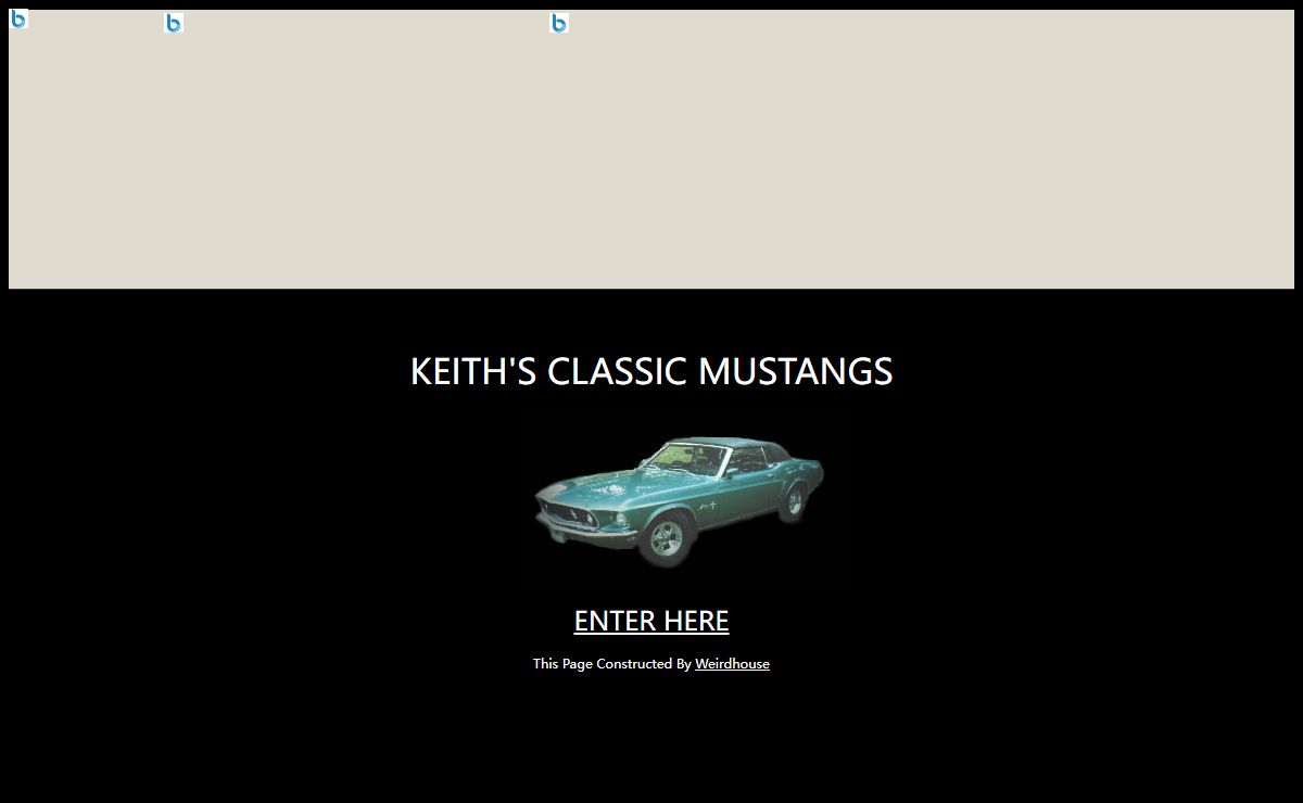 Keith's Classic Mustangs