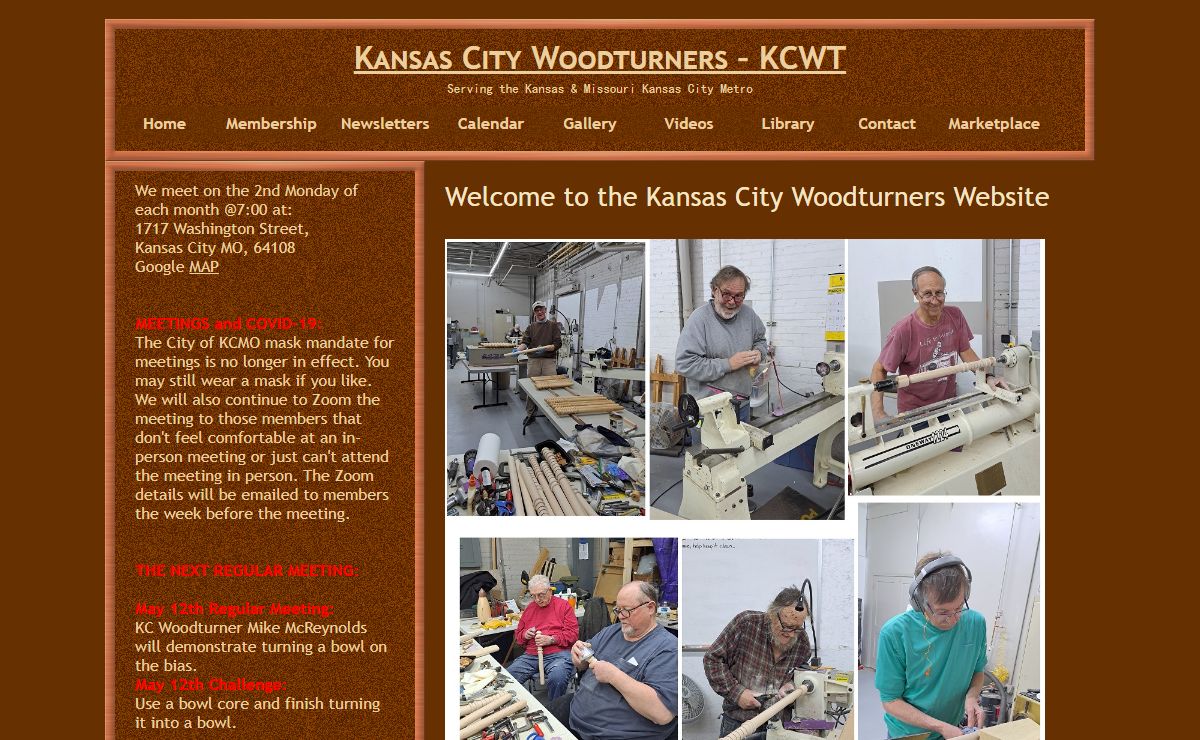 Welcome to the Kansas City Woodturners Website - Kansas City Woodturners - KCWT