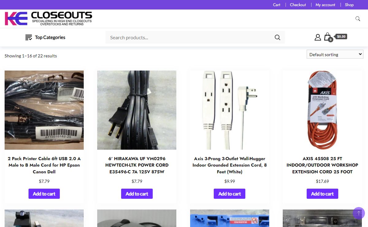Shop -