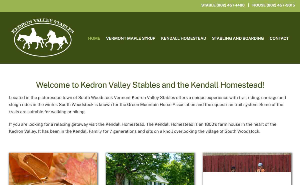 Kedron Valley Stables – Horse stabling and boarding