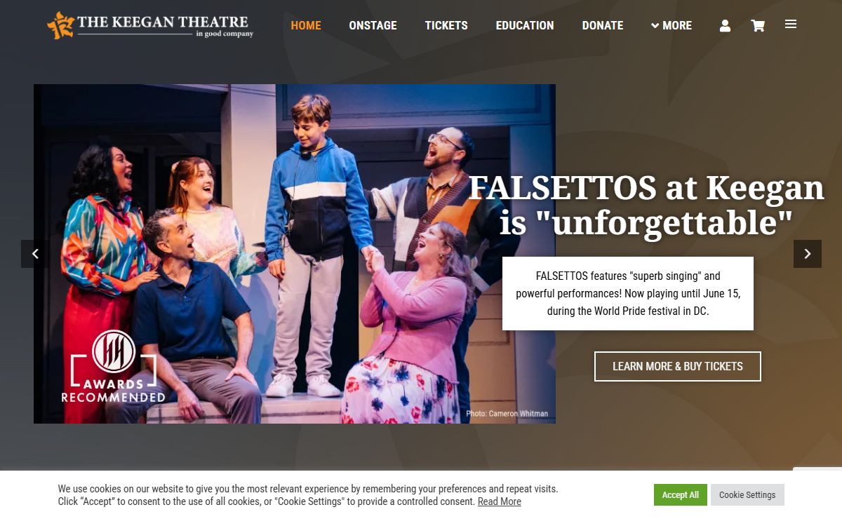 Home - The Keegan Theatre