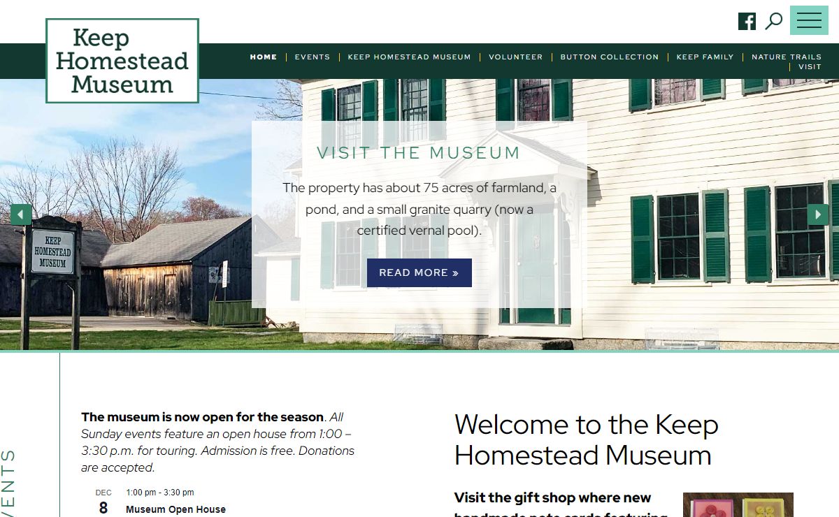 Keep Homestead Museum | A historical museum with various exhibits.