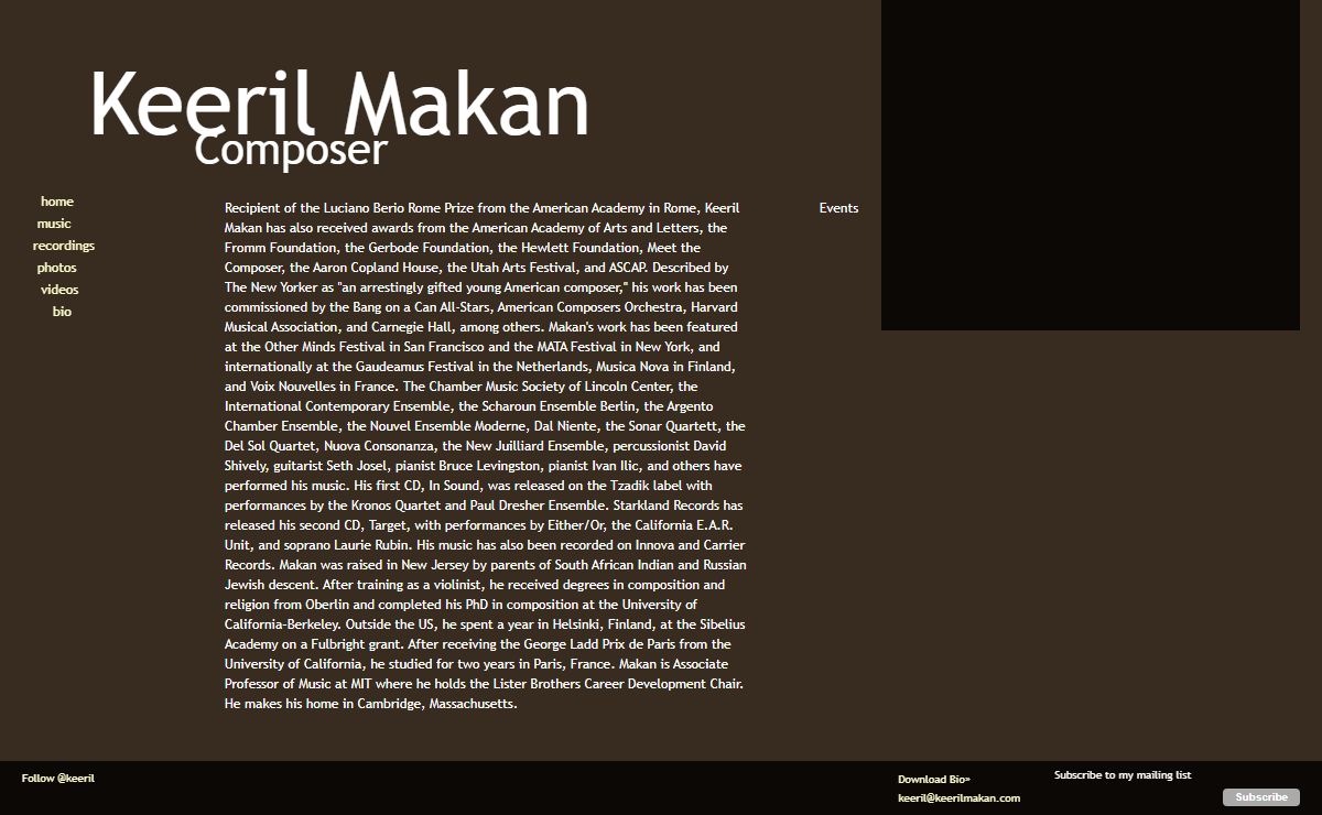 Keeril Makan - Composer
