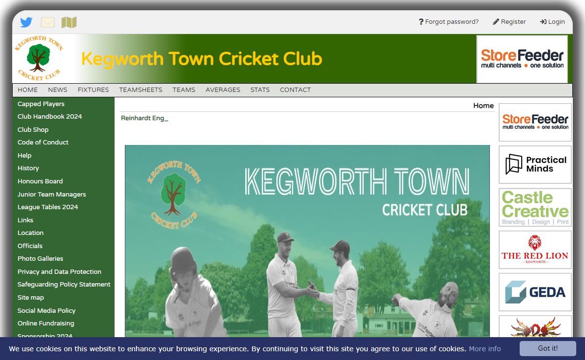 Kegworth Town Cricket Club : Home