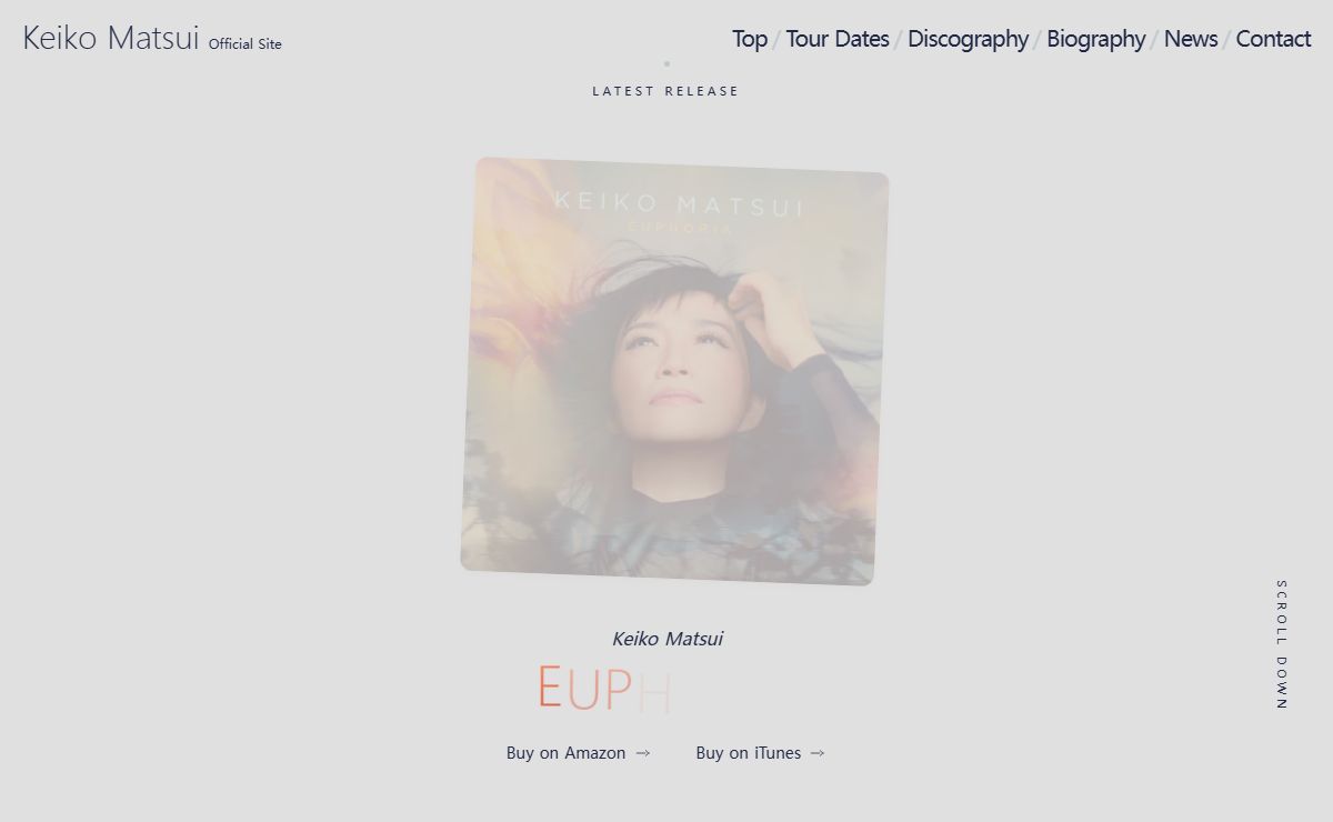 Keiko Matsui Official Site