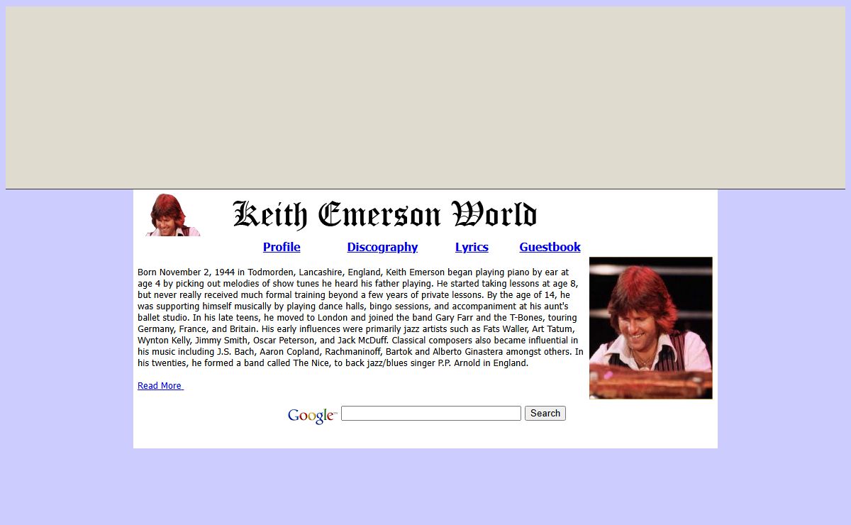 Keith Emerson World