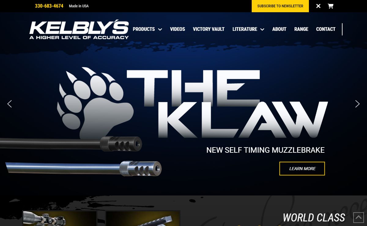 Kelbly Rifles | Custom Rifles | Custom Rifle Actions | Rifle Builders