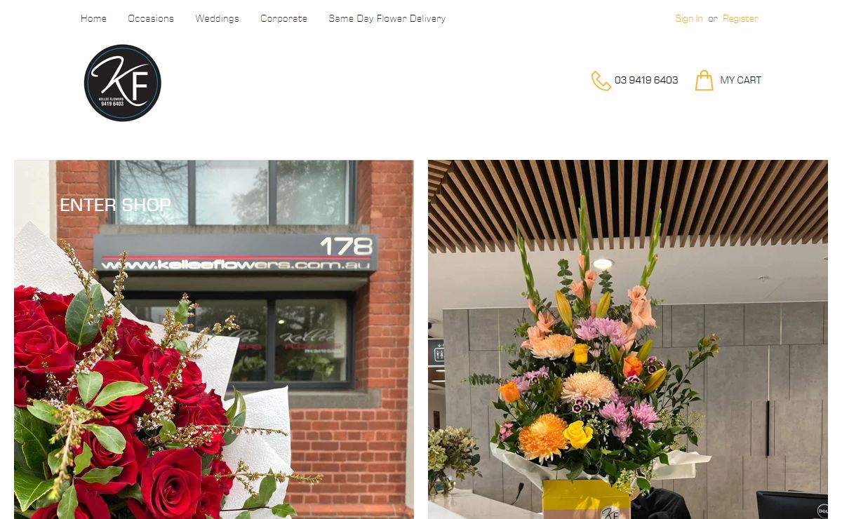 Kellee Flowers | East Melbourne same day flower delivery
