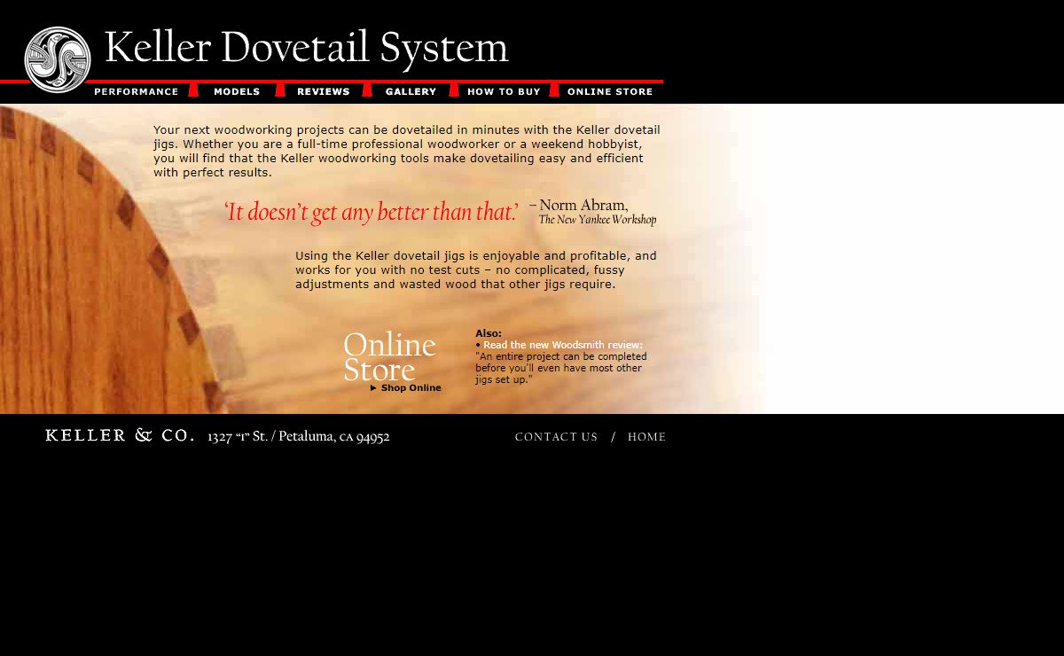 Keller dovetail jigs: Simple, fast & accurate woodworking tools