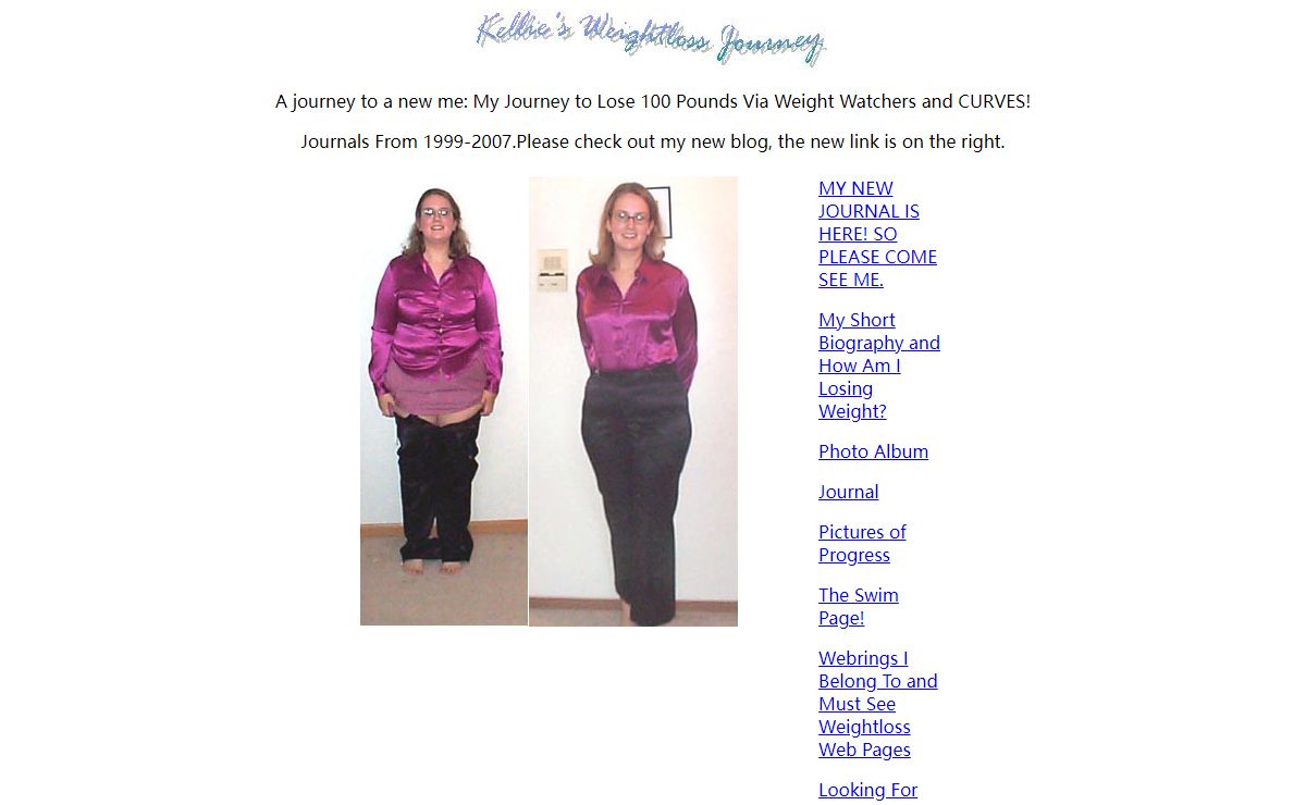 Kellie's Weightloss Journey