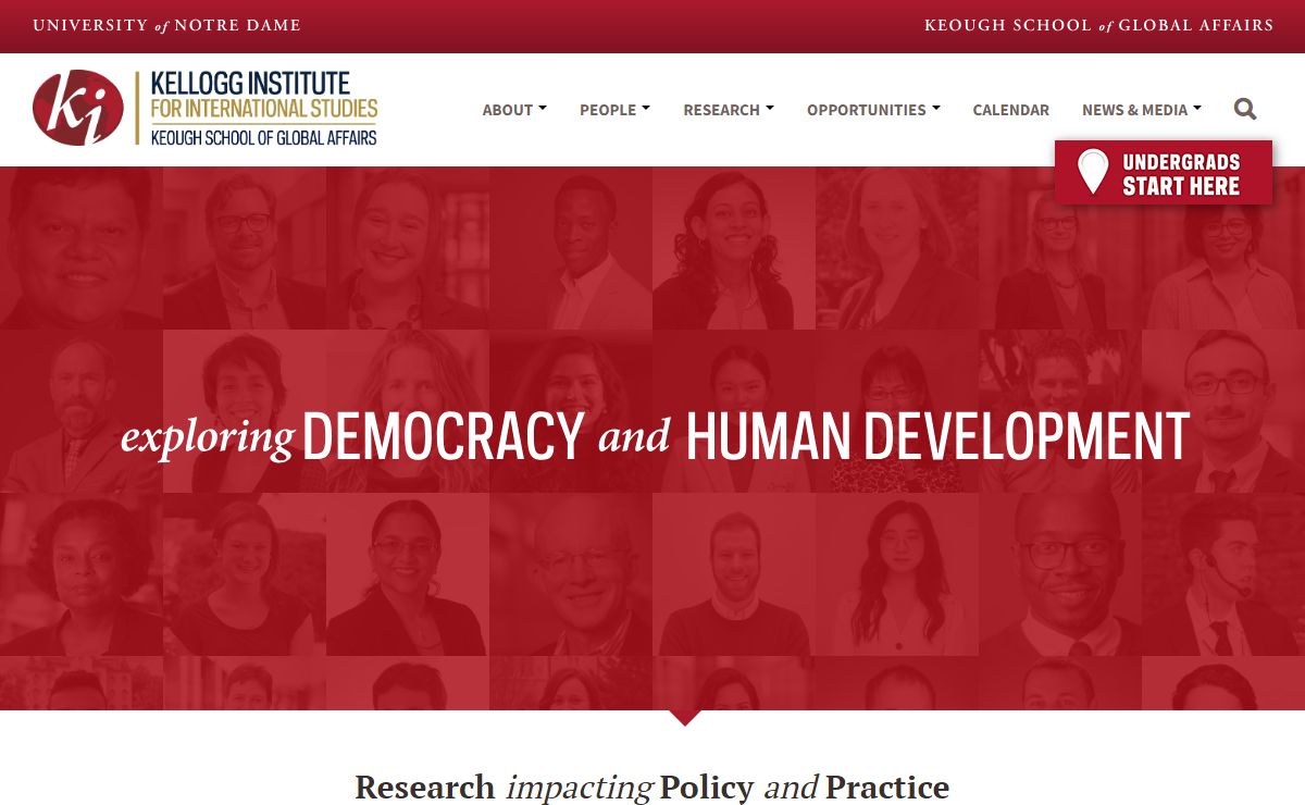 Kellogg Institute For International Studies |