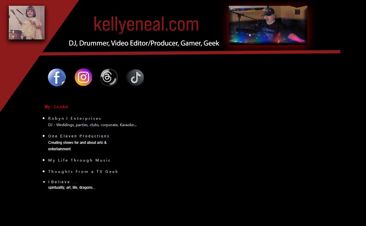 kellyeneal - DJ, Video Editor,Producer, TV and Gaming Geek