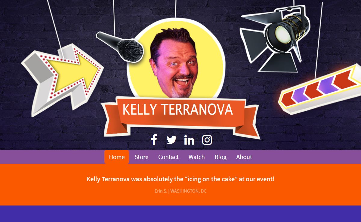 Kelly Terranova | 5 Star Comedian - Kelly Terranova | Clean Comedian