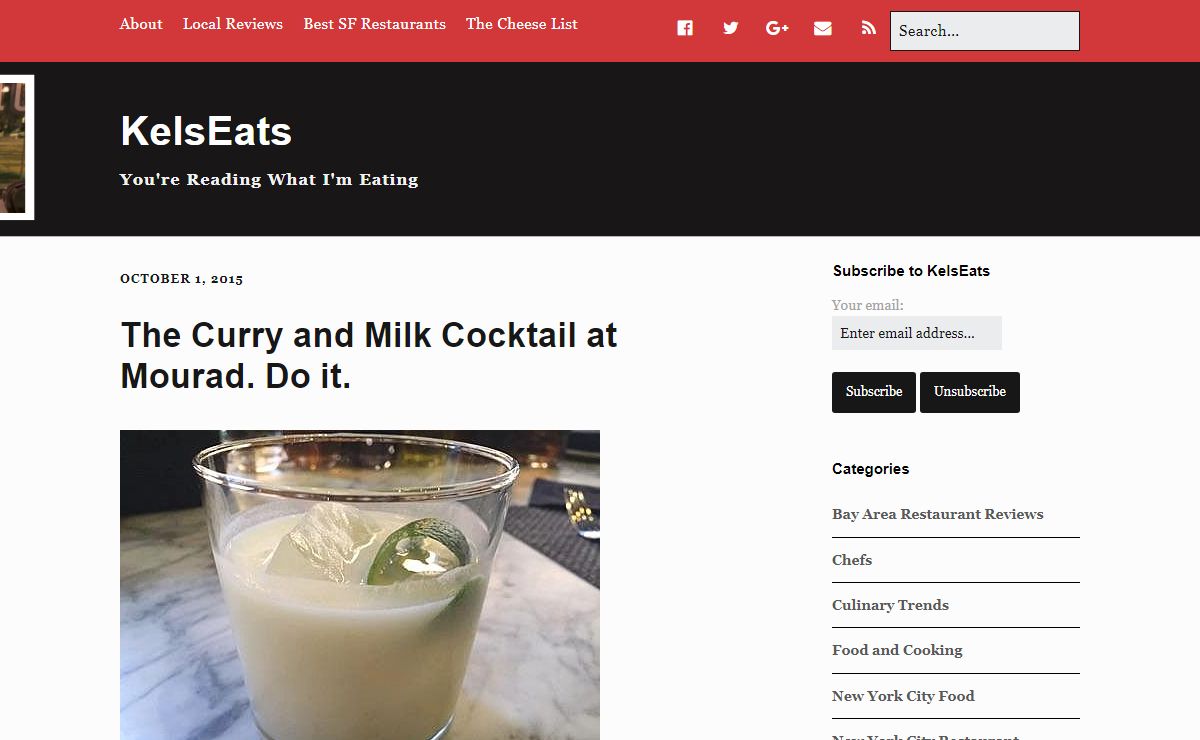 The SF Food Blog for San Francisco Restaurant Reviews | KelsEats