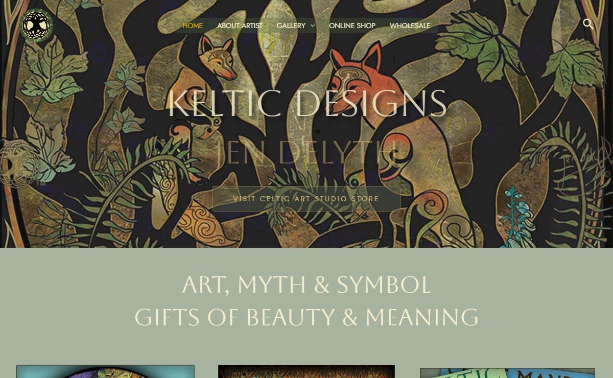 KELTIC DESIGNS by Jen Delyth – Celtic Art, Myth & Symbol