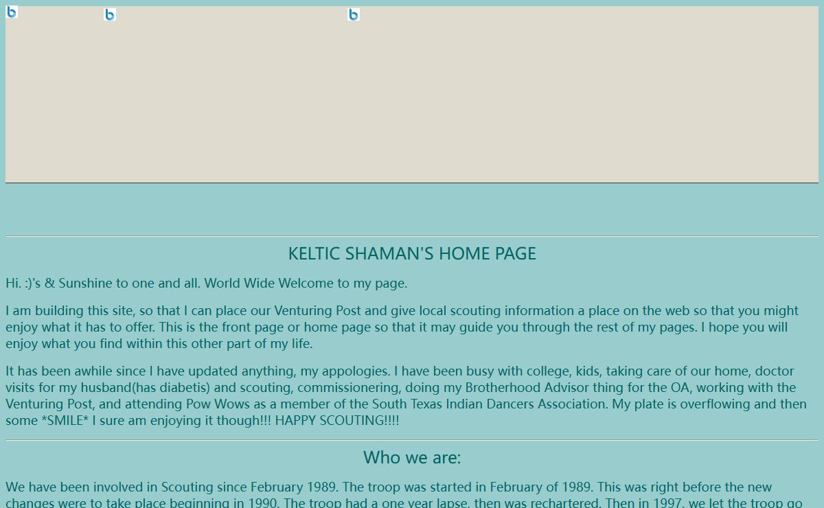 The Keltic Shaman's Home Page!