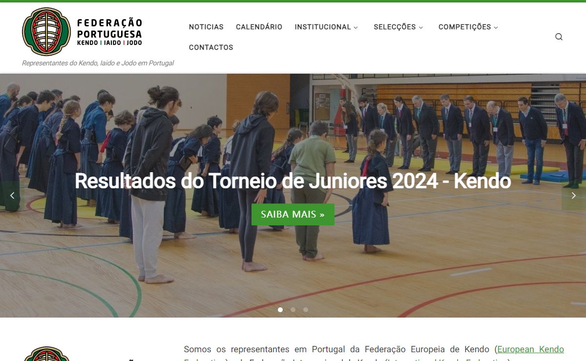 Representantes do Kendo, Iaido e Jodo em Portugal