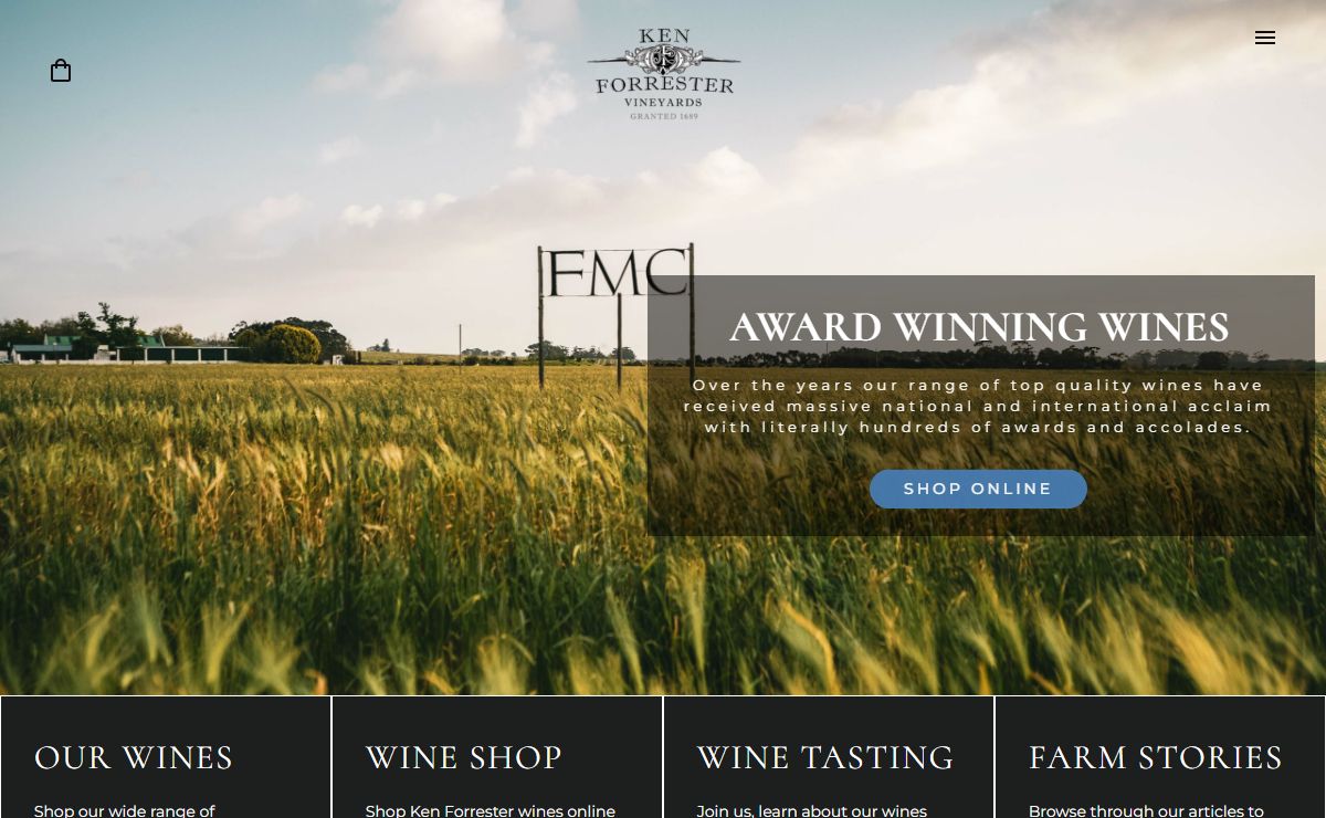 Ken Forrester Wines - Ken Forrester Wines