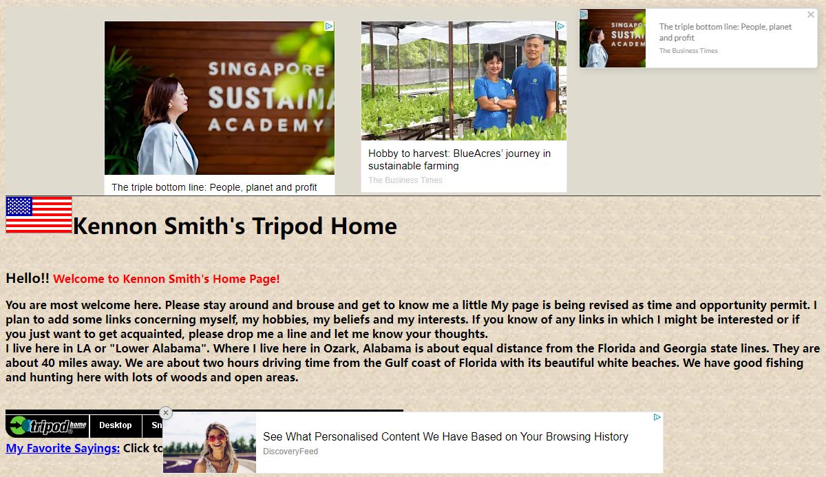Kennon Ari Smith's Home Page