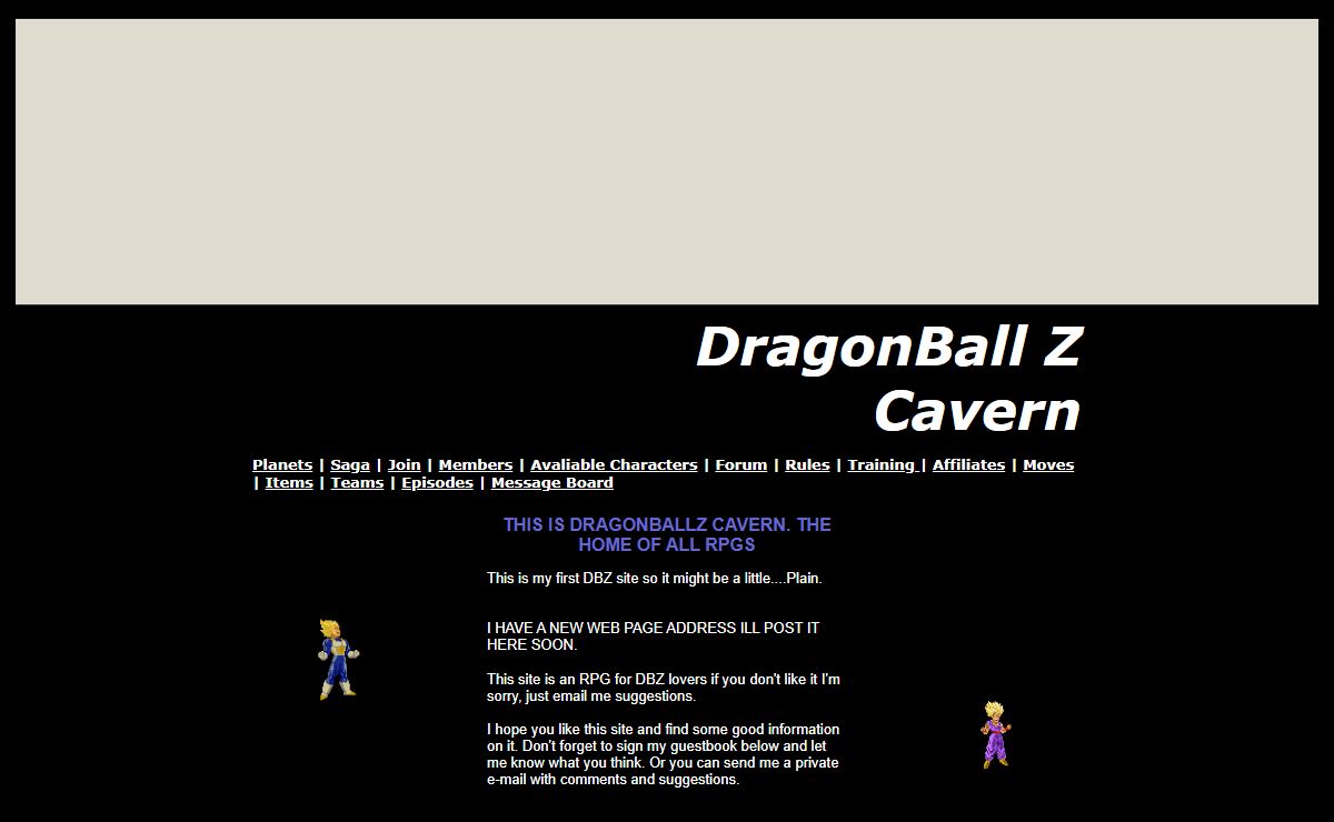 DragonBall Z Cavern