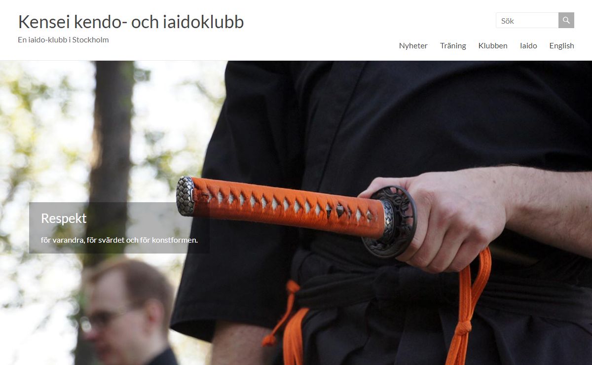 Kensei kendo- och iaidoklubb – En iaido-klubb i Stockholm