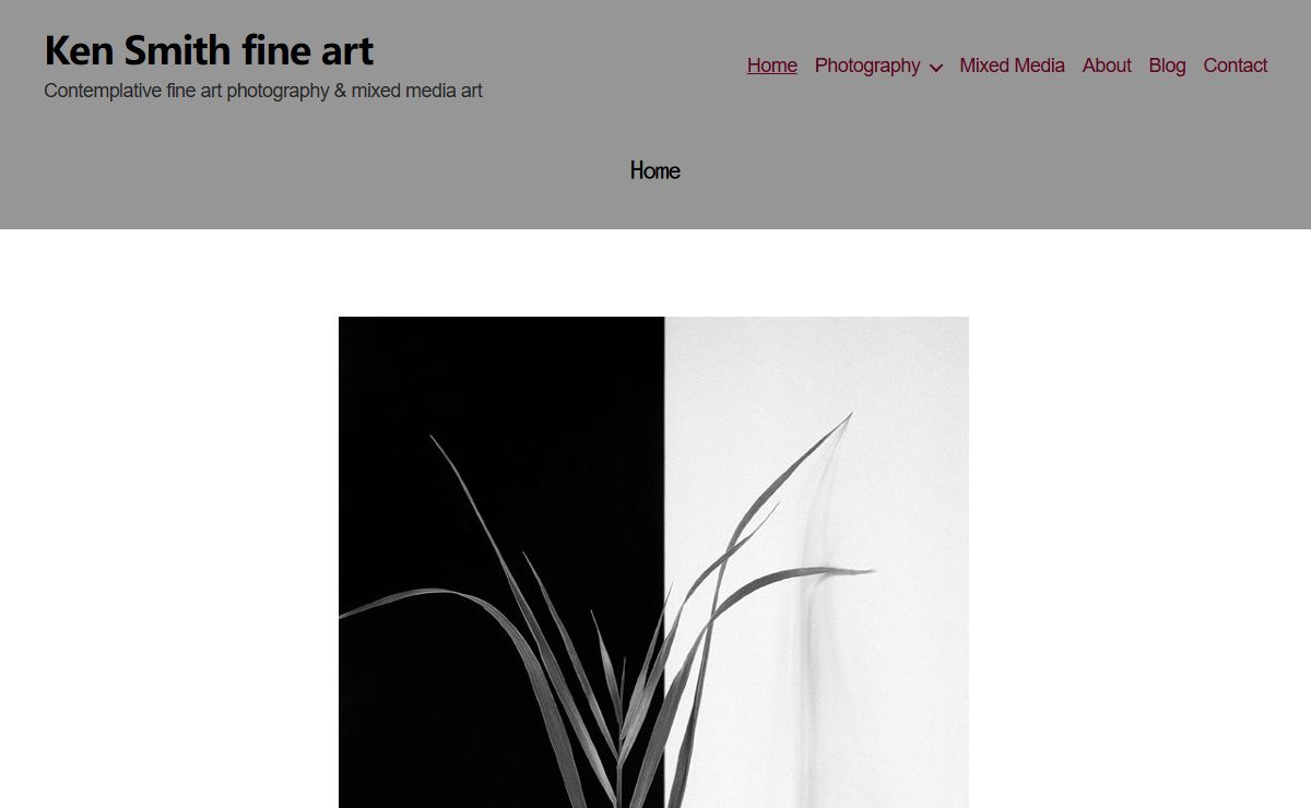 Ken Smith fine art – Contemplative fine art photography & mixed media art