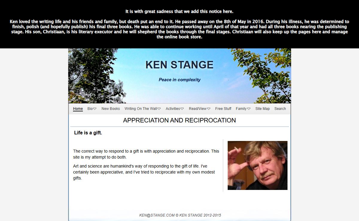 Appreciation And Reciprocation | Ken Stange